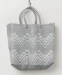 MAISON mou（メゾンムー）の「【Moon Bird/ムーンバード】手編みのメルカドバッグ（M）MBST25-08（かごバッグ）」