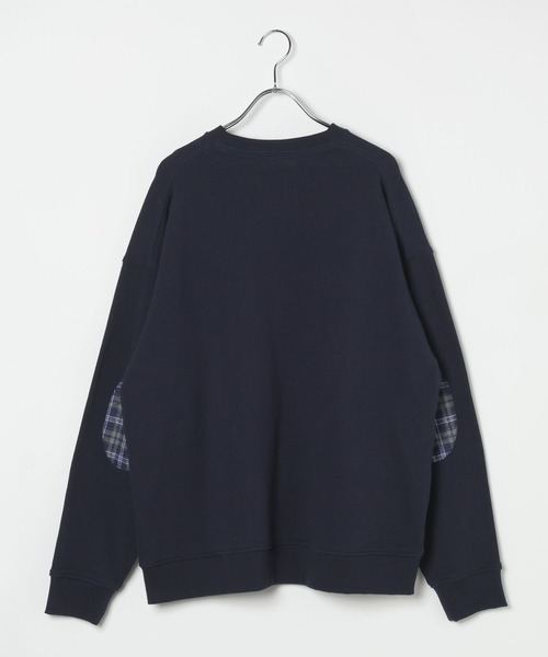 PBLIM（ページボーイリム）の「《UNISEX》エルボーパッチアニマルスウェット（スウェット・レディース・ネイビー/グレー・LARGE/MEDIUM）」の18枚目の写真