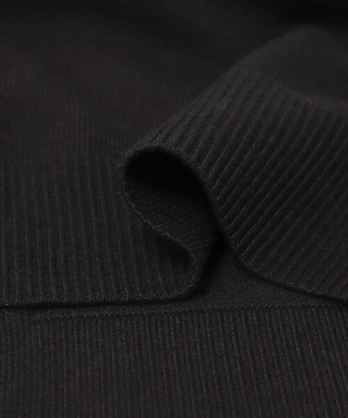 URBAN RESEARCH DOORS(アーバンリサーチドアーズ)の「バイカラーKNITワンピース(ワンピース・レディース・チャコールグレー/ブラック・FREE)」の12枚目の写真