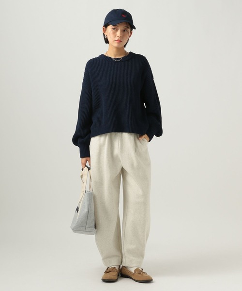 BAYFLOW(ベイフロー)の「モールアゼニットプルオーバー(ニット/セーター・レディース・ブルー/ネイビー/レッド/オフホワイト・FREE)」の19枚目の写真