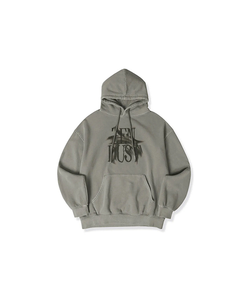 ZENDUST(ジェンダスト)の「Soleil Hoody - 6COL(パーカー・レディース・ブラックミックス/ライトカーキ/ライトピンク/ブラック/アッシュグレー/チェリーピンク・SMALL/MEDIUM/LARGE)」の4枚目の写真