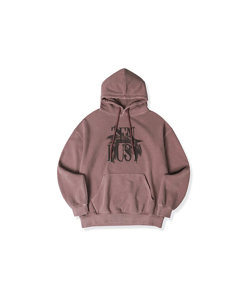 ZENDUST(ジェンダスト)の「Soleil Hoody - 6COL(パーカー・レディース・ブラックミックス/ライトカーキ/ライトピンク/ブラック/アッシュグレー/チェリーピンク・SMALL/MEDIUM/LARGE)」の5枚目の写真