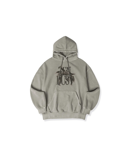 ZENDUST(ジェンダスト)の「Soleil Hoody - 6COL(パーカー・レディース・ブラックミックス/ライトカーキ/ライトピンク/ブラック/アッシュグレー/チェリーピンク・SMALL/MEDIUM/LARGE)」の1枚目の写真