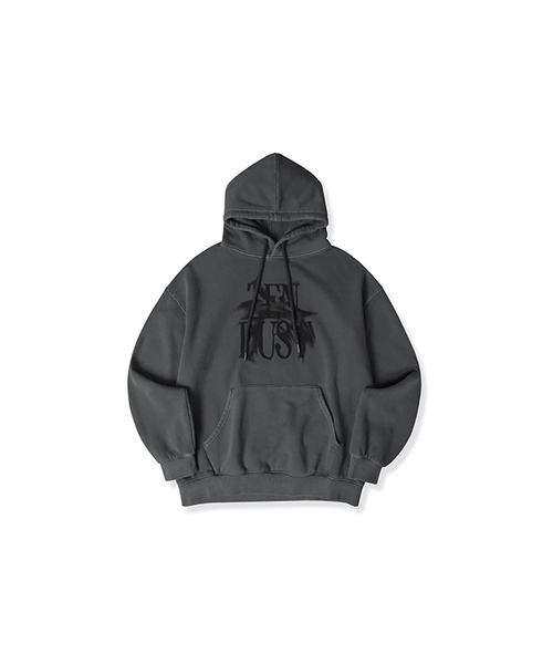 ZENDUST(ジェンダスト)の「Soleil Hoody - 6COL(パーカー・レディース・ブラックミックス/ライトカーキ/ライトピンク/ブラック/アッシュグレー/チェリーピンク・SMALL/MEDIUM/LARGE)」の3枚目の写真