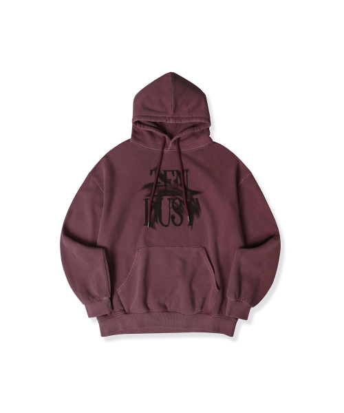 ZENDUST(ジェンダスト)の「Soleil Hoody - 6COL(パーカー・レディース・ブラックミックス/ライトカーキ/ライトピンク/ブラック/アッシュグレー/チェリーピンク・SMALL/MEDIUM/LARGE)」の8枚目の写真