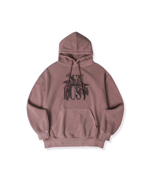 ZENDUST(ジェンダスト)の「Soleil Hoody - 6COL(パーカー・レディース・ブラックミックス/ライトカーキ/ライトピンク/ブラック/アッシュグレー/チェリーピンク・SMALL/MEDIUM/LARGE)」の9枚目の写真
