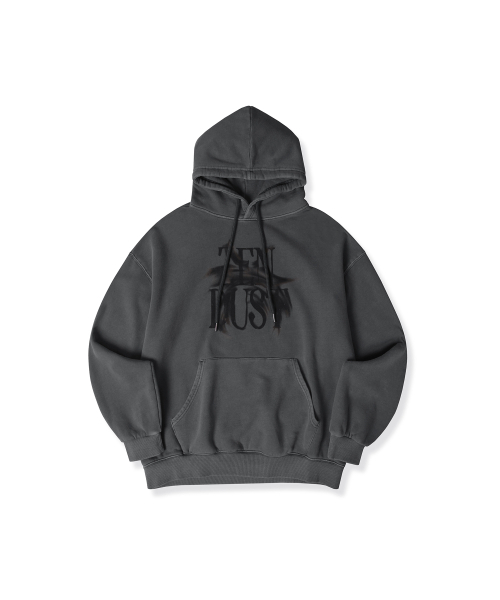 ZENDUST(ジェンダスト)の「Soleil Hoody - 6COL(パーカー・レディース・ブラックミックス/ライトカーキ/ライトピンク/ブラック/アッシュグレー/チェリーピンク・SMALL/MEDIUM/LARGE)」の10枚目の写真