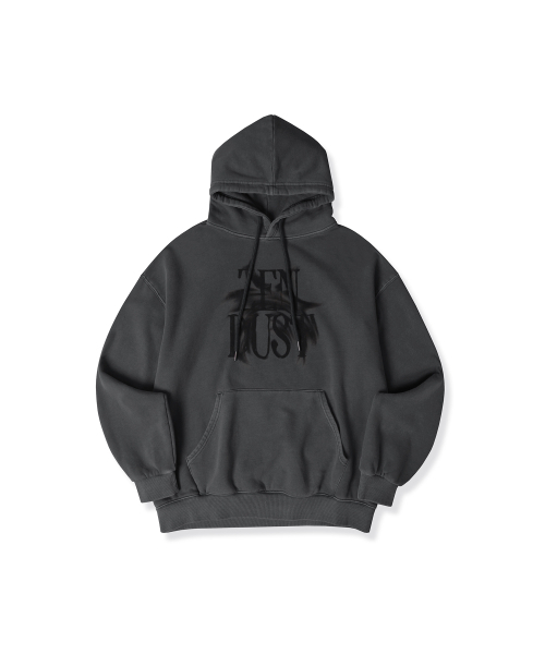 ZENDUST(ジェンダスト)の「Soleil Hoody - 6COL(パーカー・レディース・ブラックミックス/ライトカーキ/ライトピンク/ブラック/アッシュグレー/チェリーピンク・SMALL/MEDIUM/LARGE)」の13枚目の写真