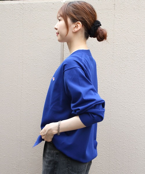 DANTON(ダントン)の「DANTON/ダントン Vネックニットカーディガン V NECK KNIT CARDIGAN DT-D0138YSD(カーディガン/ボレロ・メンズ・ブルー/ブラック/グレー・40/38/42)」の6枚目の写真