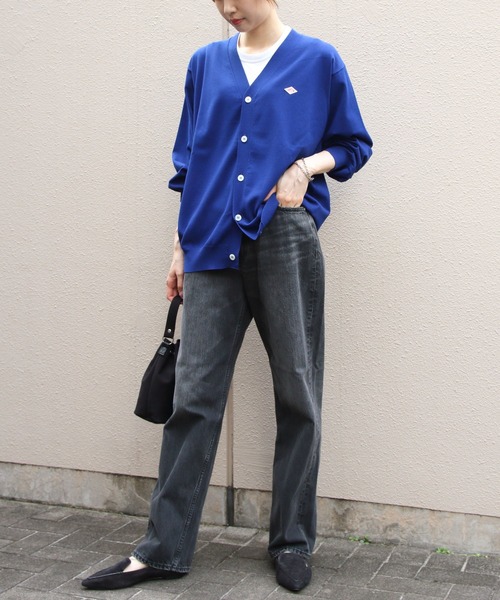 DANTON(ダントン)の「DANTON/ダントン Vネックニットカーディガン V NECK KNIT CARDIGAN DT-D0138YSD(カーディガン/ボレロ・メンズ・ブルー/ブラック/グレー・40/38/42)」の8枚目の写真