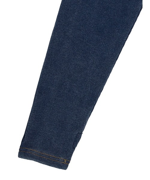 DENIM LIKE BALLOON SLEEVE CUT TOP（Tシャツ/カットソー）｜Ameri
