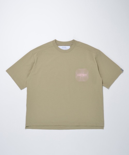 SUPERTHANKS（スーパーサンクス）の「【吸水速乾・接触冷感・抗菌防臭】バックプリントTシャツ[connect] Functional S/S T-shirt（Tシャツ/カットソー・メンズ・ブラック/チャコールグレー/ベージュ/ホワイト・S/L/M）」の10枚目の写真