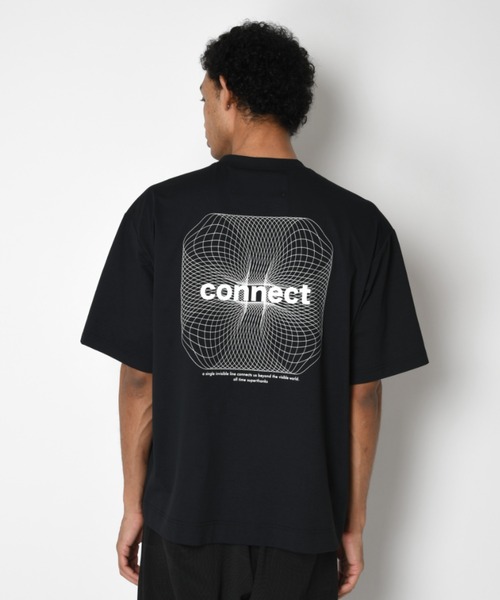 SUPERTHANKS（スーパーサンクス）の「【吸水速乾・接触冷感・抗菌防臭】バックプリントTシャツ[connect] Functional S/S T-shirt（Tシャツ/カットソー・メンズ・ブラック/チャコールグレー/ベージュ/ホワイト・S/L/M）」の18枚目の写真