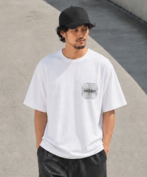 SUPERTHANKS（スーパーサンクス）の「【吸水速乾・接触冷感・抗菌防臭】バックプリントTシャツ[connect] Functional S/S T-shirt（Tシャツ/カットソー・メンズ・ブラック/チャコールグレー/ベージュ/ホワイト・S/L/M）」の17枚目の写真