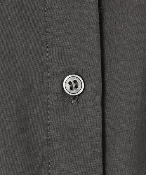 Spick & Span（スピックアンドスパン）の「《新色有り / 追加》ガーメントダイカシュクールシャツ（シャツ/ブラウス・レディース・ピンク系その他/アイボリー/ライトグリーン/ベージュ系その他/ブラックミックス・FREE）」の17枚目の写真