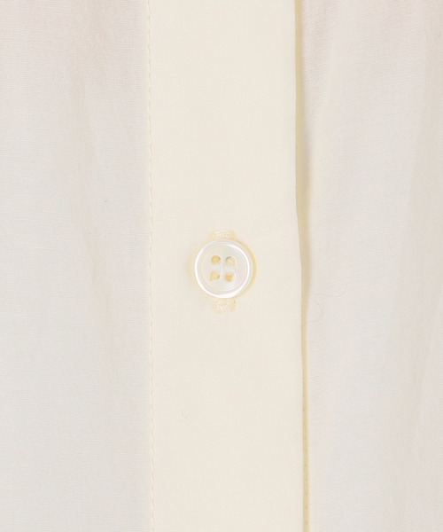 Spick & Span（スピックアンドスパン）の「《新色有り / 追加》ガーメントダイカシュクールシャツ（シャツ/ブラウス・レディース・ピンク系その他/アイボリー/ライトグリーン/ベージュ系その他/ブラックミックス・FREE）」の20枚目の写真