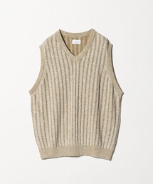 crepuscule（クレプスキュール）の「＜crepuscule × Steven Alan＞ RY/LNN VEST/ニットベスト（ニット/セーター）」