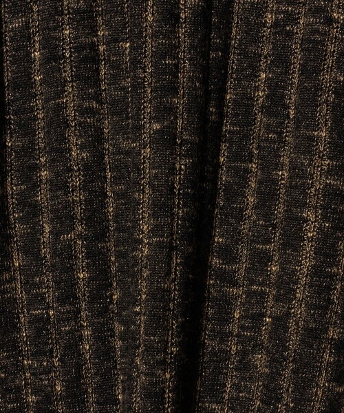 crepuscule（クレプスキュール）の「＜crepuscule × Steven Alan＞ RY/LNN VEST/ニットベスト（ニット/セーター・メンズ・ブラック/オフホワイト・1/2）」の6枚目の写真