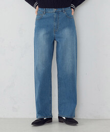 COMME CA ISM | 10オンスストレッチデニム ストレートパンツ(デニムパンツ)