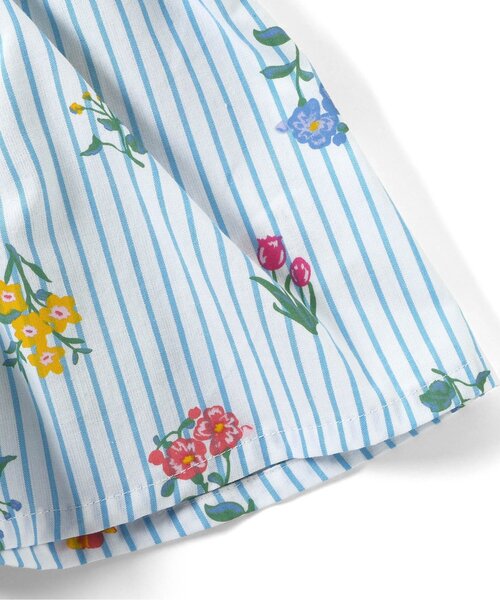 apres les cours（アプレレクール）の「ワッフルフリルドッキングトップス（Tシャツ/カットソー・キッズ・レッド/チェック/ストライプ/ブラック・80/90/100/110/120/130/140）」の18枚目の写真