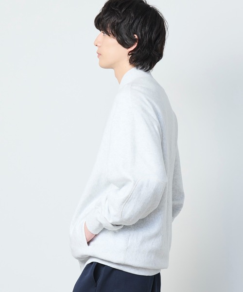 L.L.Bean(エルエルビーン)の「【JAPAN EDITION】スミスフィールド・ジャケット(スウェット・メンズ・ライトグレー/ネイビー・LARGE/MEDIUM/SMALL)」の16枚目の写真