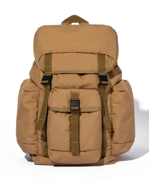 PHENIX COLLECTION(フェニックスコレクション)の「PHENIX COLLECTION(フェニックスコレクション)CARRIER, TYPE P-001(バックパック/リュック・メンズ・ブラック/ベージュ・ONE SIZE)」の1枚目の写真