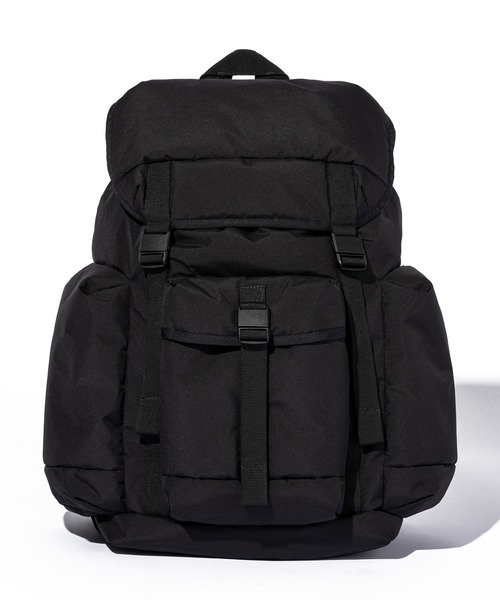 PHENIX COLLECTION(フェニックスコレクション)の「PHENIX COLLECTION(フェニックスコレクション)CARRIER, TYPE P-001(バックパック/リュック・メンズ・ブラック/ベージュ・ONE SIZE)」の2枚目の写真