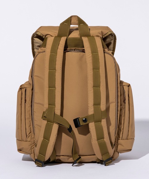 PHENIX COLLECTION(フェニックスコレクション)の「PHENIX COLLECTION(フェニックスコレクション)CARRIER, TYPE P-001(バックパック/リュック・メンズ・ブラック/ベージュ・ONE SIZE)」の5枚目の写真