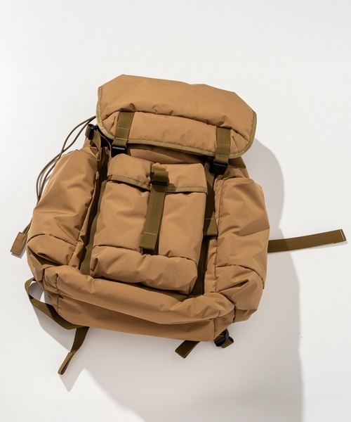 PHENIX COLLECTION(フェニックスコレクション)の「PHENIX COLLECTION(フェニックスコレクション)CARRIER, TYPE P-001(バックパック/リュック・メンズ・ブラック/ベージュ・ONE SIZE)」の14枚目の写真