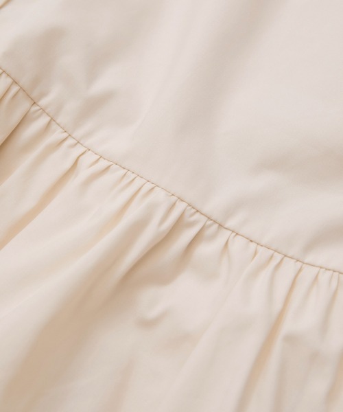 LE CERCLE par rope'（ルセルクルパーロペ）の「ペプラムギャザーブラウス（シャツ/ブラウス・レディース・ピンク/チャコールグレー/キナリ・FREE）」の7枚目の写真