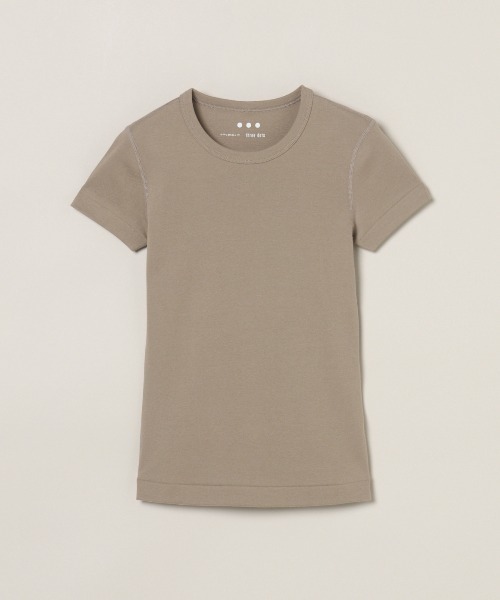 three dots(スリードッツ)の「アレックス(Tシャツ/カットソー・レディース・ホワイト系その他/ベージュ系その他/グリーン系その他/グレー系その他2・MEDIUM/SMALL)」の3枚目の写真