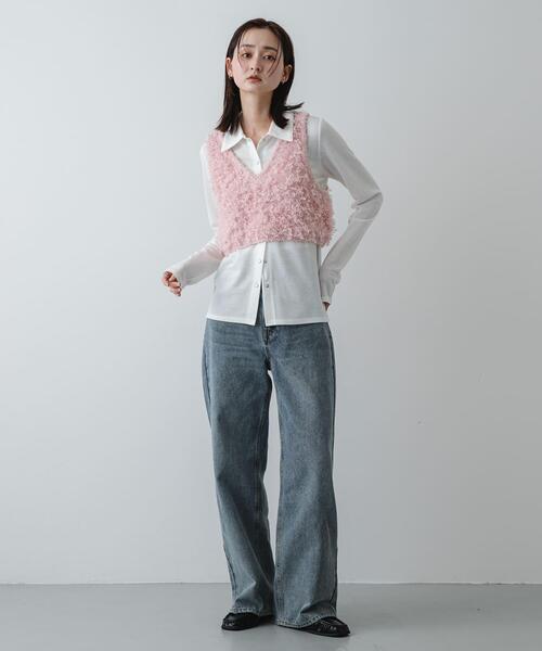 SENSE OF PLACE by URBAN RESEARCH（センスオブプレイスバイアーバンリサーチ）の「ワイドスクエアギャザーローファー（ローファー・レディース・ブラウン/ブラック・SMALL/MEDIUM/LARGE）」の12枚目の写真