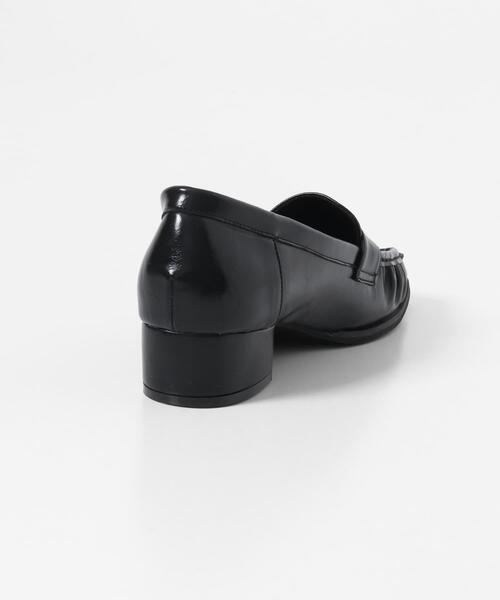 SENSE OF PLACE by URBAN RESEARCH（センスオブプレイスバイアーバンリサーチ）の「ワイドスクエアギャザーローファー（ローファー・レディース・ブラウン/ブラック・SMALL/MEDIUM/LARGE）」の15枚目の写真