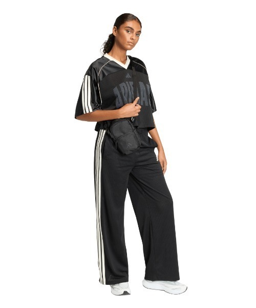 adidas（アディダス）の「アディダス adidas スタジアム メッシュ パンツ（その他パンツ・レディース・ブラック・S/M/L）」の3枚目の写真