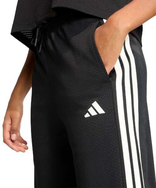 adidas（アディダス）の「アディダス adidas スタジアム メッシュ パンツ（その他パンツ・レディース・ブラック・S/M/L）」の4枚目の写真