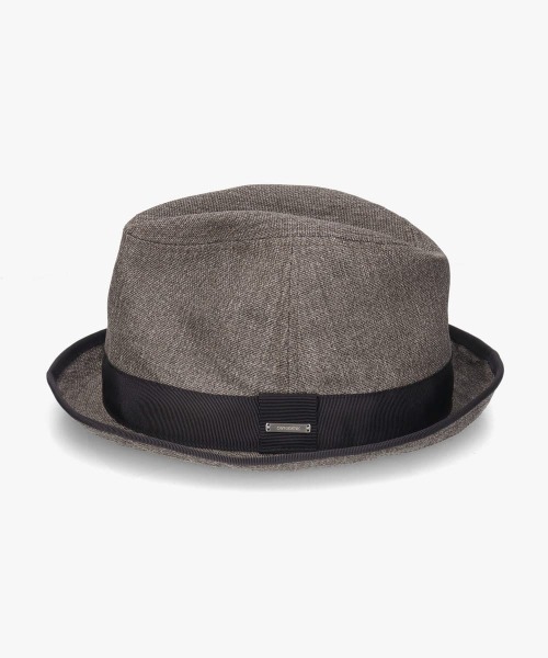 OVERRIDE(オーバーライド)の「OVERRIDE PAPER CLOTH FEDORA / オーバーライド(ハット・メンズ・ベージュ/グレー/ホワイト・59cm/61cm)」の14枚目の写真