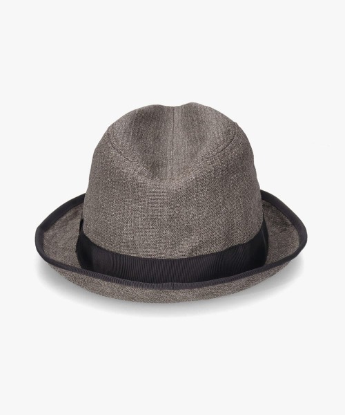 OVERRIDE(オーバーライド)の「OVERRIDE PAPER CLOTH FEDORA / オーバーライド(ハット・メンズ・ベージュ/グレー/ホワイト・59cm/61cm)」の15枚目の写真