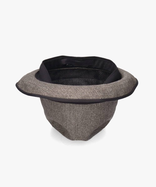 OVERRIDE(オーバーライド)の「OVERRIDE PAPER CLOTH FEDORA / オーバーライド(ハット・メンズ・ベージュ/グレー/ホワイト・59cm/61cm)」の18枚目の写真
