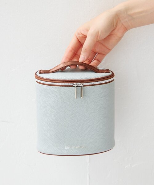 BIRTHDAY BAR（バースデイバー）の「Stand vanity pouch　スタンドバニティポーチ（ポーチ・レディース・ピンク/ブルー系その他・0）」の6枚目の写真