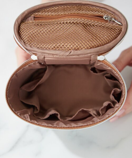 BIRTHDAY BAR（バースデイバー）の「Stand vanity pouch　スタンドバニティポーチ（ポーチ・レディース・ピンク/ブルー系その他・0）」の11枚目の写真