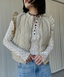 AMAIL（アマイル）の「Feminine Frill Vest（ベスト）」