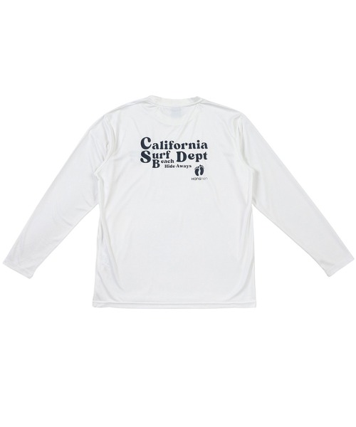 HANGTEN(ハンテン)の「【HANGTEN/ハンテン】バックPT長袖Tシャツ ロンT バックプリント サーフ カジュアル ストリート アメカジ(Tシャツ/カットソー・メンズ・ホワイト/ブラック/ベージュ/ネイビー・MEDIUM/LARGE/X-LARGE)」の12枚目の写真