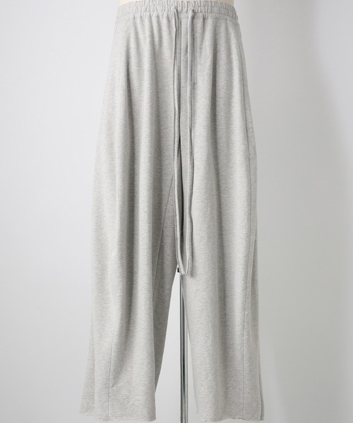 SHINYAKOZUKA（シンヤコヅカ）の「ORDINARY HOME EGG BAGGY(ISSUE#8)（スウェットパンツ・メンズ・ブラック/ヘザーグレー/チャコール/オートミール・LARGE/MEDIUM/SMALL/X-SMALL）」の2枚目の写真