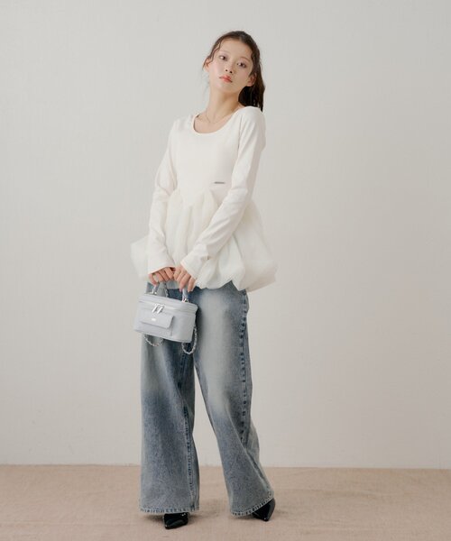 Chico（チコ）の「ベルト付きミュール（パンプス・レディース・ブラック/アイボリー/ピンク・SMALL/LARGE/MEDIUM）」の6枚目の写真