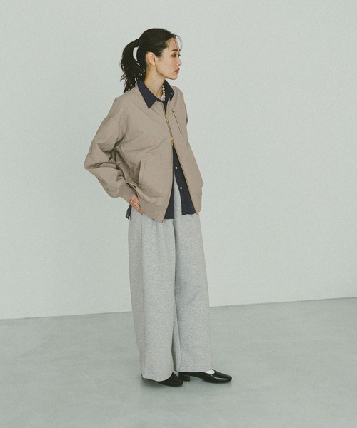 GLOBAL WORK（グローバルワーク）の「フレンチリネンシャツ長袖/601244（シャツ/ブラウス・レディース・ホワイト系その他/ブラウン/ピンク系5/オフホワイト/サックスブルー/ピンク/ネイビー/サックスブルー系3/ミント/イエロー・LONG/REGULAR）」の22枚目の写真