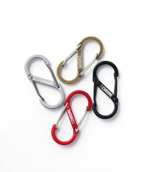 CHROME（クローム）の「［ CHROME / クローム ］GEAR CLIP SM / ギア クリップ スモール（キーホルダー・メンズ・ブラック/レッド/シルバー/ゴールド・FREE）」の5枚目の写真