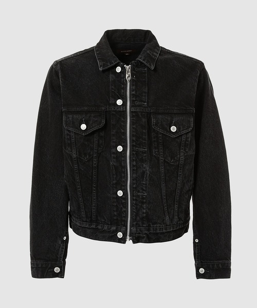 MASU（エムエーエスユー）の「MB ZIP-UP DENIM JAKCET（デニムジャケット・メンズ・インディゴブルー/ブラック・48/46）」の2枚目の写真