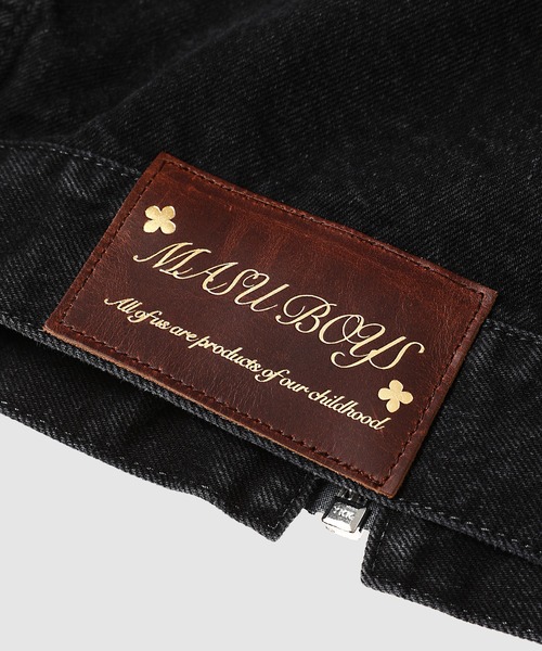 MASU（エムエーエスユー）の「MB ZIP-UP DENIM JAKCET（デニムジャケット・メンズ・インディゴブルー/ブラック・48/46）」の7枚目の写真