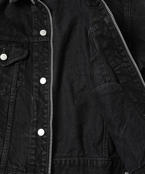 MASU（エムエーエスユー）の「MB ZIP-UP DENIM JAKCET（デニムジャケット・メンズ・インディゴブルー/ブラック・48/46）」の9枚目の写真