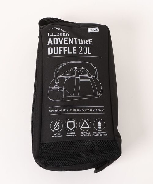 L.L.Bean(エルエルビーン)の「アドベンチャー・ダッフル、スモール 20L(ボストンバッグ・レディース・ブラック/ネイビー/ブルーグリーン・ONE SIZE)」の11枚目の写真
